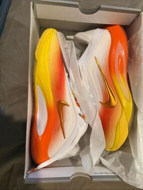 Nike A’One Womens 8.5 Running Shoes Candy Corn Queen